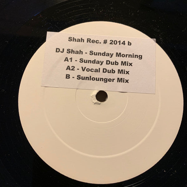 DJ Shah : Sunday Morning (12", Promo)