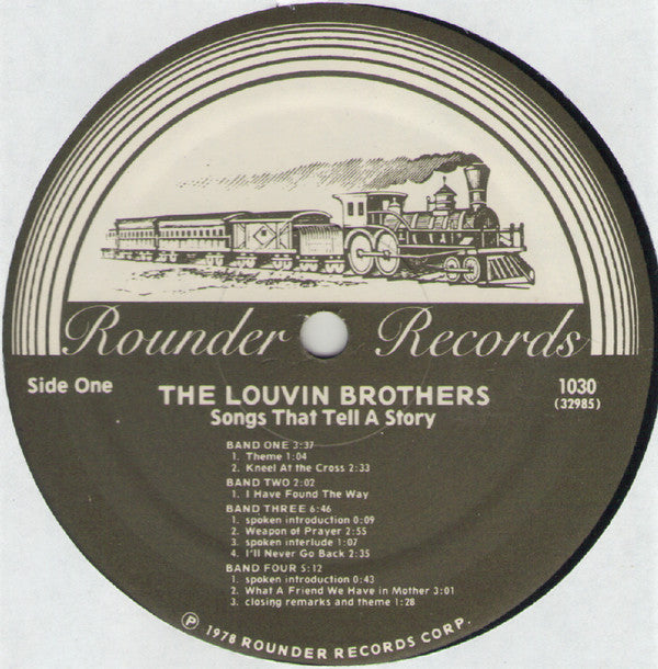 The Louvin Brothers : Songs That Tell A Story (LP, Album, Mono)