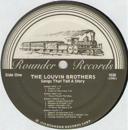 The Louvin Brothers : Songs That Tell A Story (LP, Album, Mono)