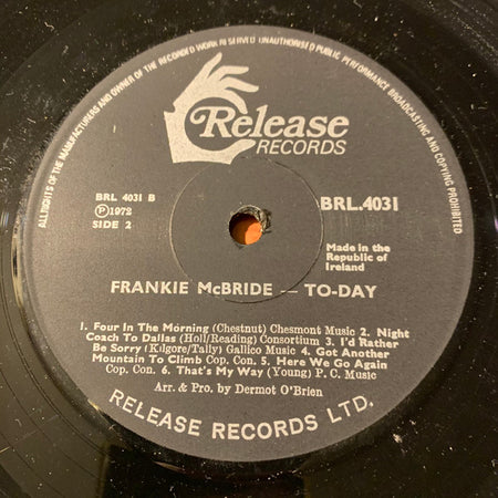 Frankie McBride : To-Day (LP, Album)