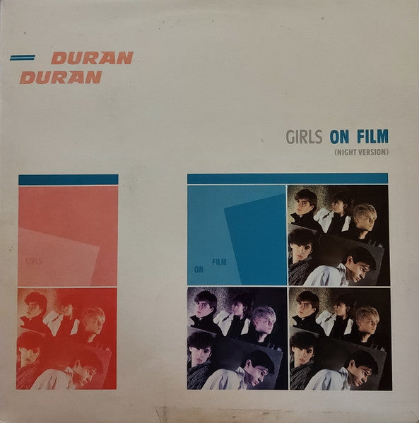 Duran Duran : Girls On Film (Night Version) (12", Maxi, RE)