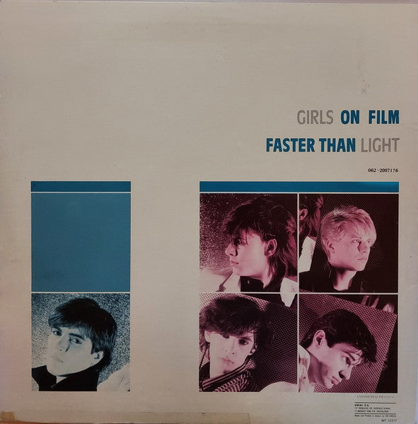 Duran Duran : Girls On Film (Night Version) (12", Maxi, RE)