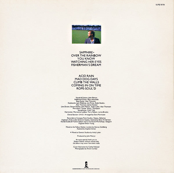 John Martyn : Sapphire (LP, Album)