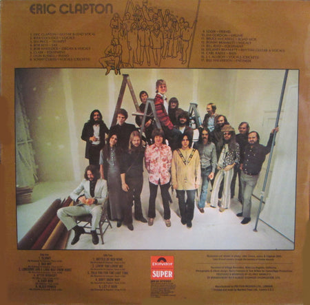 Eric Clapton : Eric Clapton (LP, Album)