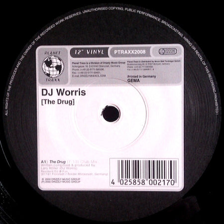 DJ Worris : The Drug (12")