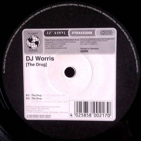 DJ Worris : The Drug (12")