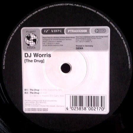 DJ Worris : The Drug (12")