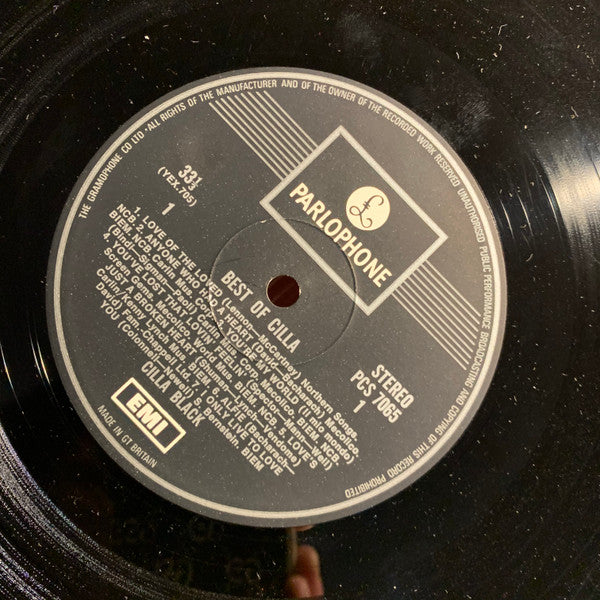 Cilla Black : Best Of Cilla (LP, Comp, RP, Fli)