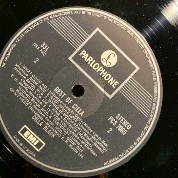 Cilla Black : Best Of Cilla (LP, Comp, RP, Fli)