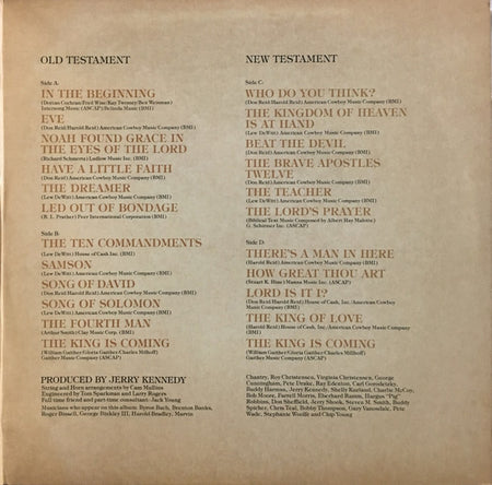 The Statler Brothers : Holy Bible: The Old And New Testaments (2xLP, Comp)