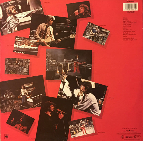 Toto : Toto IV (LP, Album)