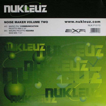 Mario Piu'* / Mauro Picotto : Noise Maker Volume Two (12", Comp)