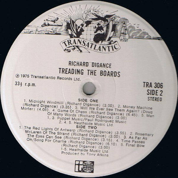 Richard Digance : Treading The Boards (LP)
