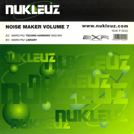 Mario Piu'* : Noise Maker Volume 7 (12", Comp)
