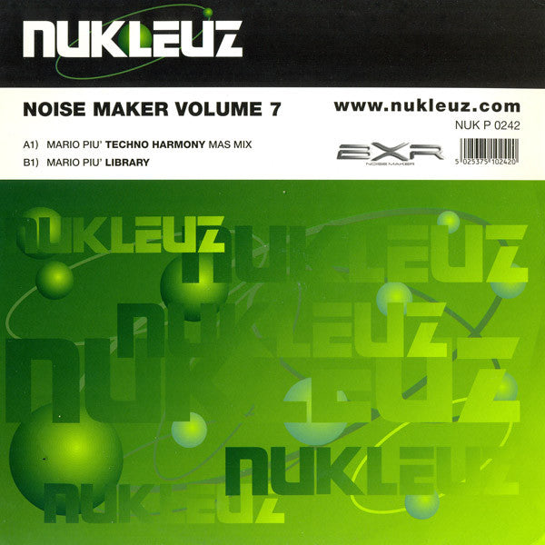 Mario Piu'* : Noise Maker Volume 7 (12", Comp)
