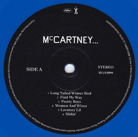 Paul McCartney : McCartney III (LP, Album, Ltd, Blu)