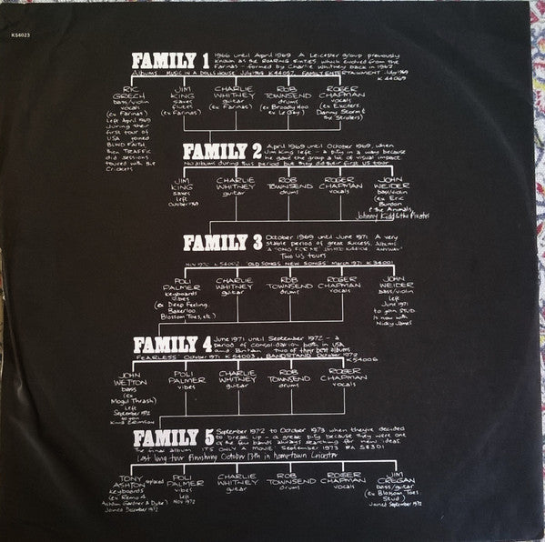 Family (6) : Best Of Family (LP, Comp)