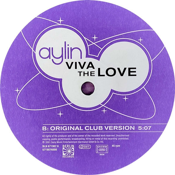 Aylin : Viva The Love (12")