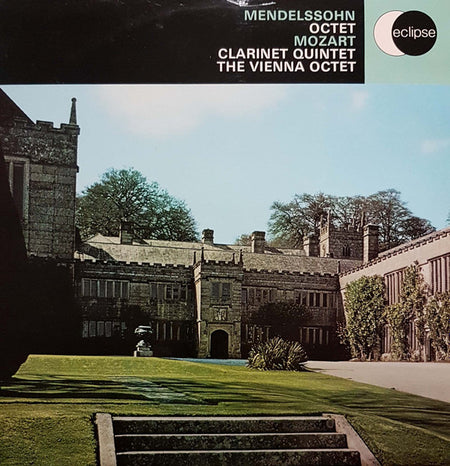 Felix Mendelssohn-Bartholdy / Wolfgang Amadeus Mozart - Wiener Oktett : Mendelssohn Octet - Mozart Clarinet Quintet (LP, Comp, Mono)