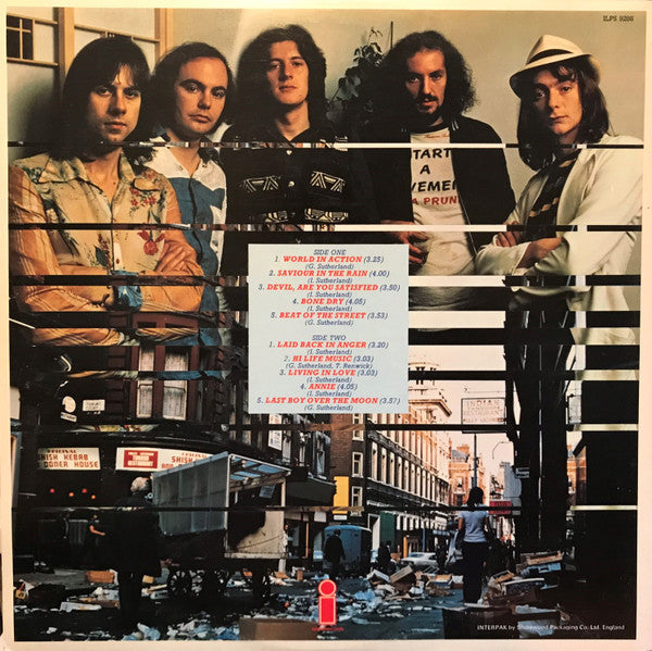 Sutherland Brothers & Quiver : Beat Of The Street (LP, Album, Gat)