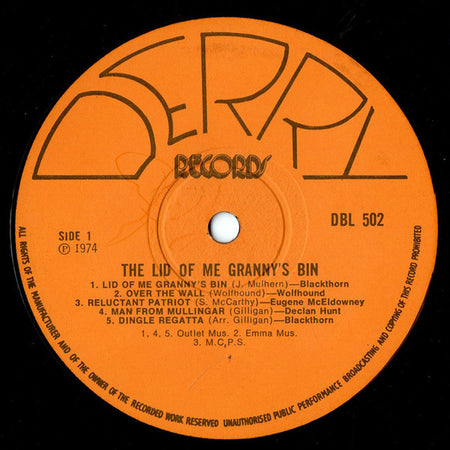 Various : Lid Of Me Granny's Bin (LP, Comp)