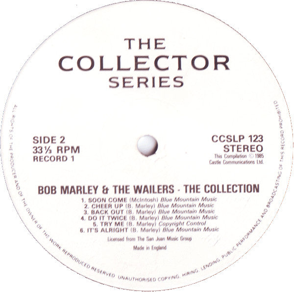 Bob Marley & The Wailers : The Collection (2xLP, Comp, Gat)