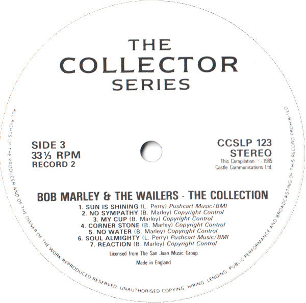 Bob Marley & The Wailers : The Collection (2xLP, Comp, Gat)