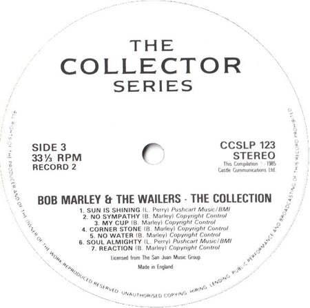 Bob Marley & The Wailers : The Collection (2xLP, Comp, Gat)