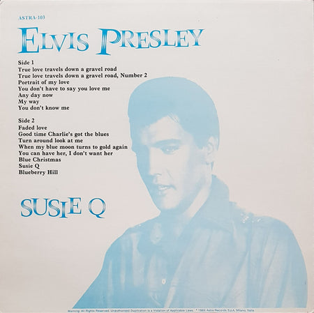 Elvis Presley : Susie Q (LP, Unofficial)