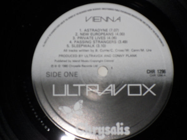 Ultravox : Vienna (LP, Album, RP)