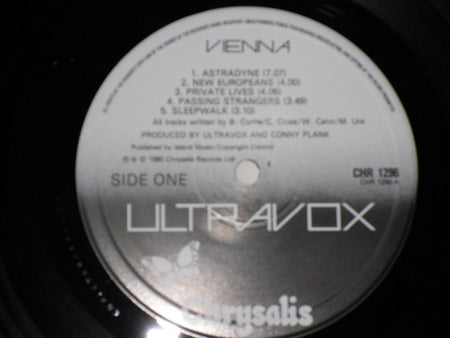 Ultravox : Vienna (LP, Album, RP)
