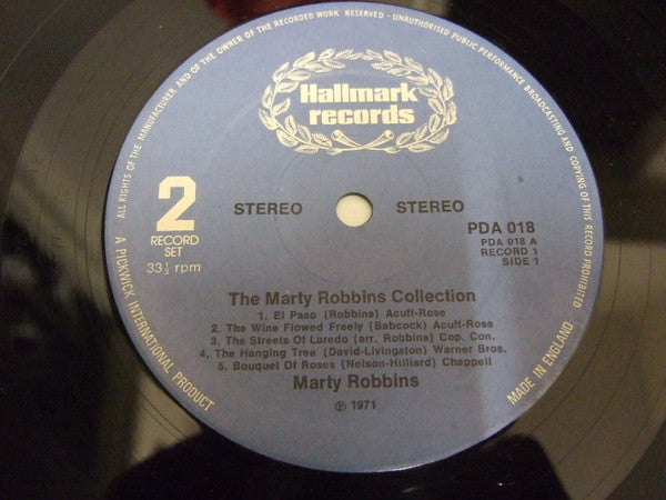 Marty Robbins : The Marty Robbins Collection (2xLP, Comp, Gat)