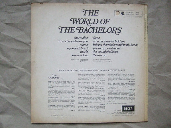 The Bachelors : The World Of The Bachelors (LP, Comp)
