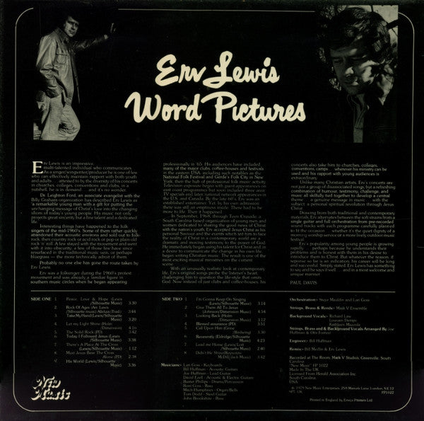 Erv Lewis : Word Pictures (LP, Album)