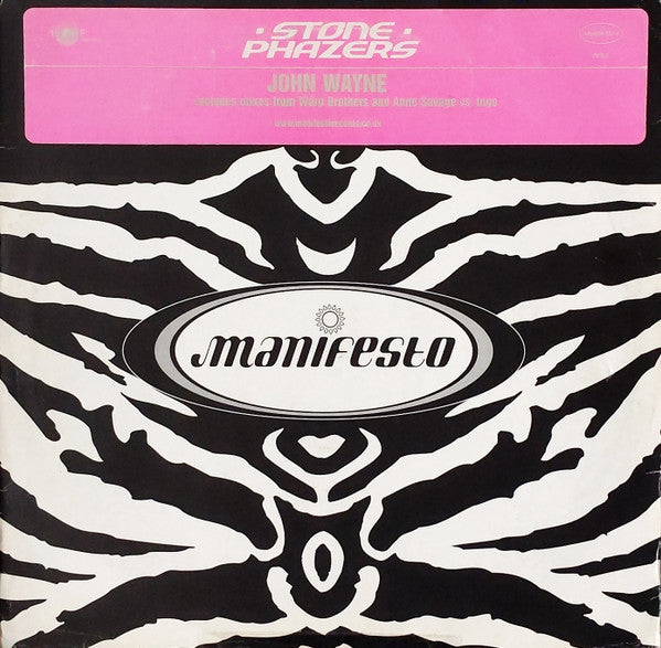 Stone Phazers : John Wayne (12", Promo)