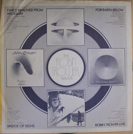 Robin Trower : Robin Trower Live! (LP, Album)
