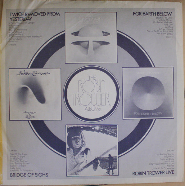 Robin Trower : Robin Trower Live! (LP, Album)