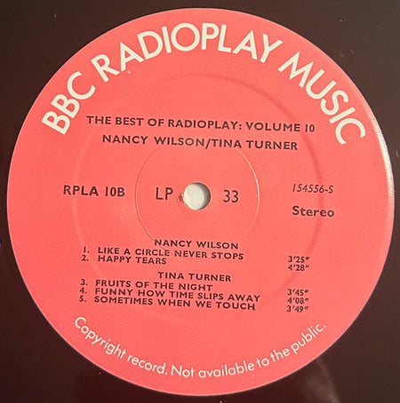Various : The Best Of Radioplay Volume 10 (LP, Comp)