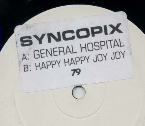 Syncopix : General Hospital (12", Promo, W/Lbl, Sti)