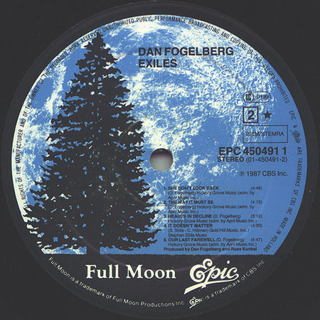 Dan Fogelberg : Exiles (LP, Album)