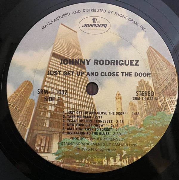 Johnny Rodriguez (4) : Just Get Up And Close The Door (LP, Album)
