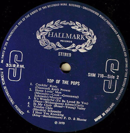 The Top Of The Poppers : Top Of The Pops Vol. 14 (LP, Album)