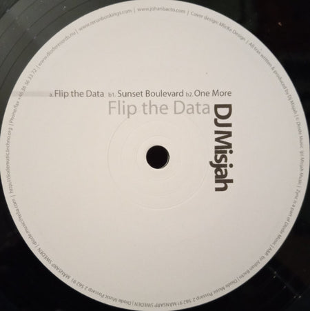 DJ Misjah : Flip The Data EP (12")