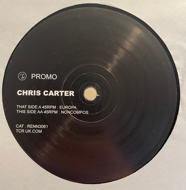 Chris Carter : Europa / Noncompos (12", Promo)
