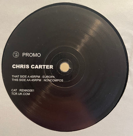 Chris Carter : Europa / Noncompos (12", Promo)