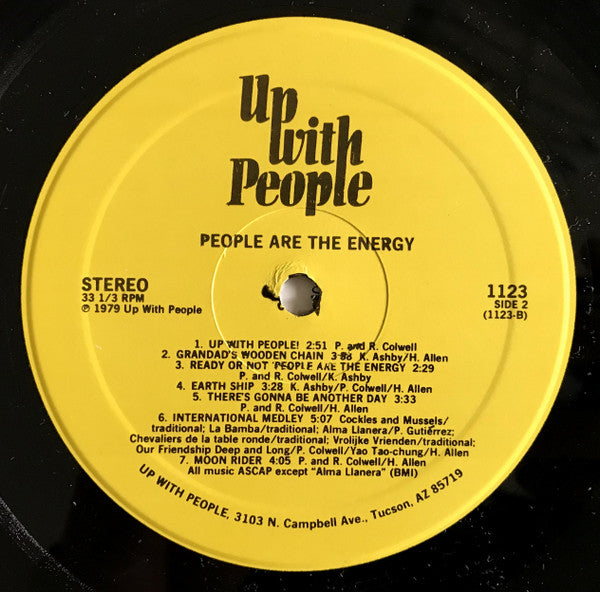 Up With People : People Are The Energy (LP, Album)