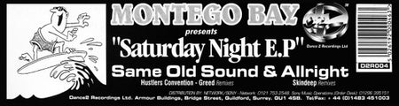 Montego Bay : Saturday Night E.P (12", EP)