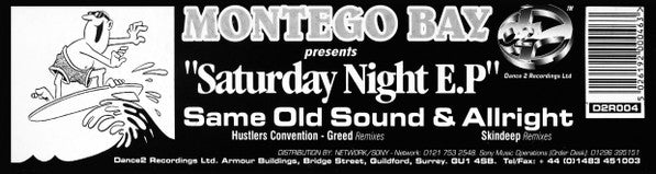 Montego Bay : Saturday Night E.P (12", EP)