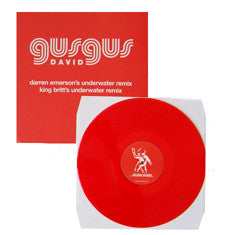 Gus Gus* : David (12", Ltd, Promo, Red)