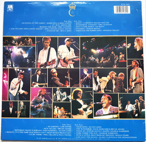 Various : The Prince's Trust Concert 1987 (2xLP)